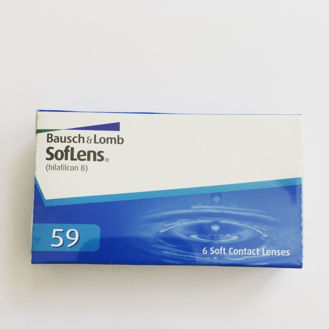 Baush&Lomb softlens รายเดือน