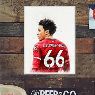 โปสเตอร์ ผ้าแคนวาส Trent Alexander-Arnold Liverpool เทรนต์ อเล็กซานเดอร์-อาร์โนลด์ นักเตะ ลิเวอร์พูล