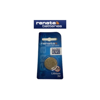 ถ่านรีโมท ถ่านกระดุม Renata Battery CR2320 (3V) Lithium Battery Swiss Made