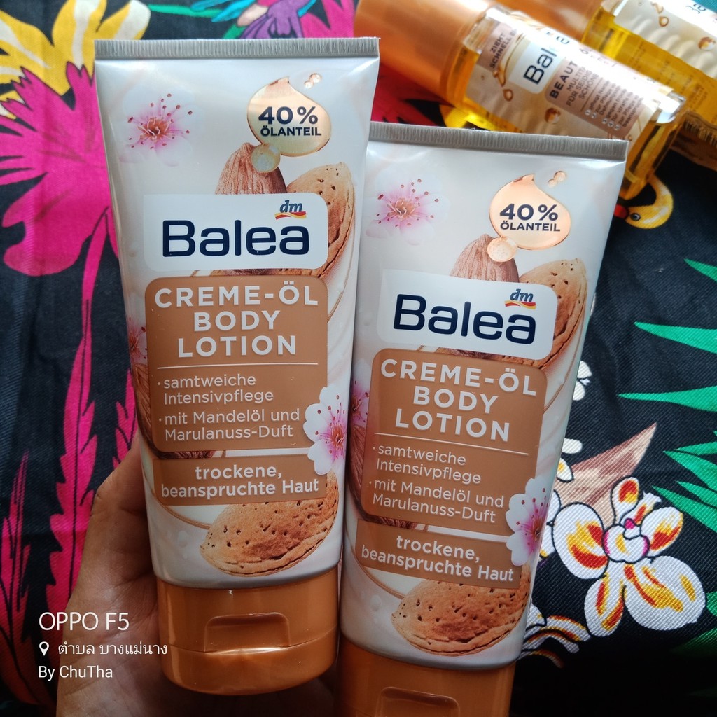 Balea Creme Oil Body Lotion 200ml Shopee Thailand