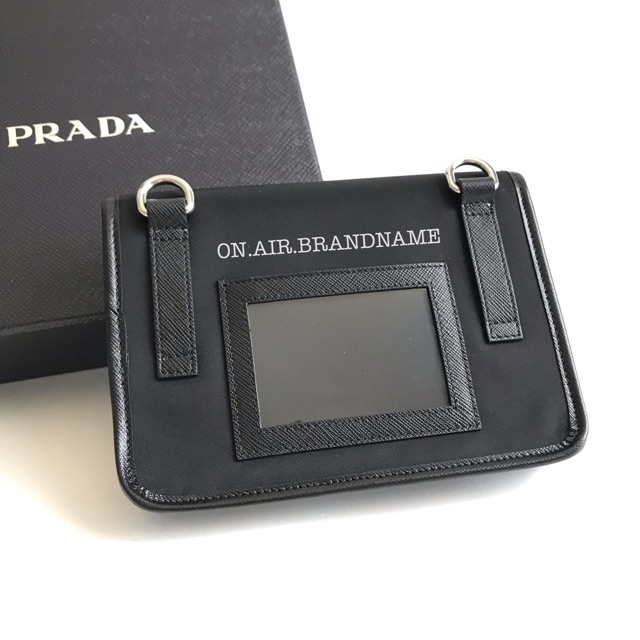 Prada nylon discount cell phone case