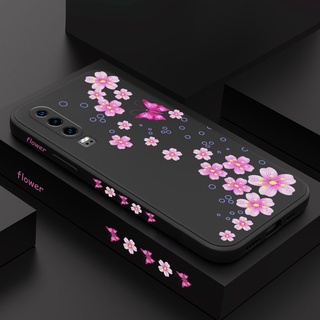 เคสโทรศัพท์มือถือซิลิโคน ลายผีเสื้อ สําหรับ Huawei P30 P20 Pro Lite 2019