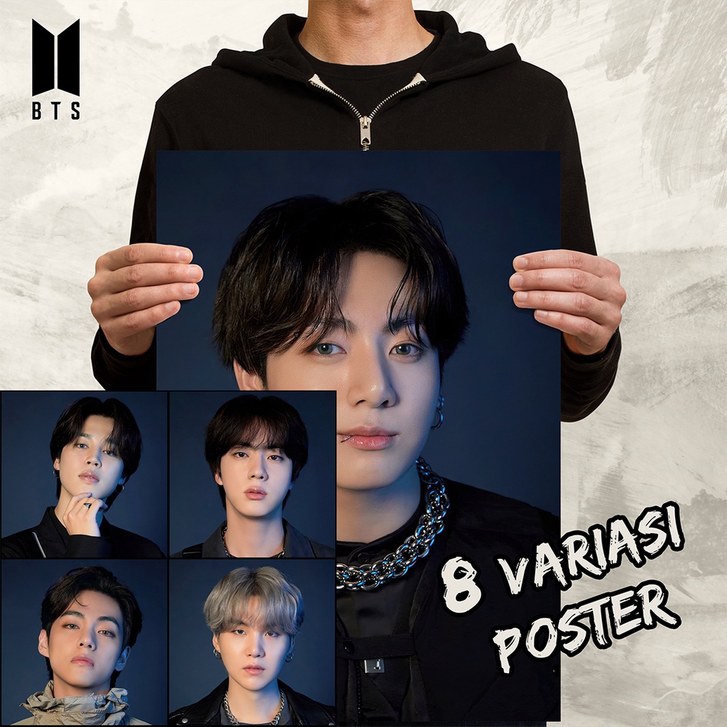 โปสเตอร์ BTS 7FATES CHAKHO In a World of Horrors The Hunt Begins ขนาด A3+ Ultra HD