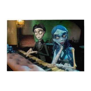 ชุดจิ๊กซอว์ปริศนา รูปการ์ตูนอนิเมะ Corpse Bride เสริมการเรียนรู้ สําหรับผู้ใหญ่ และเด็ก ตกแต่งบ้าน จํานวน 1000 ชิ้น