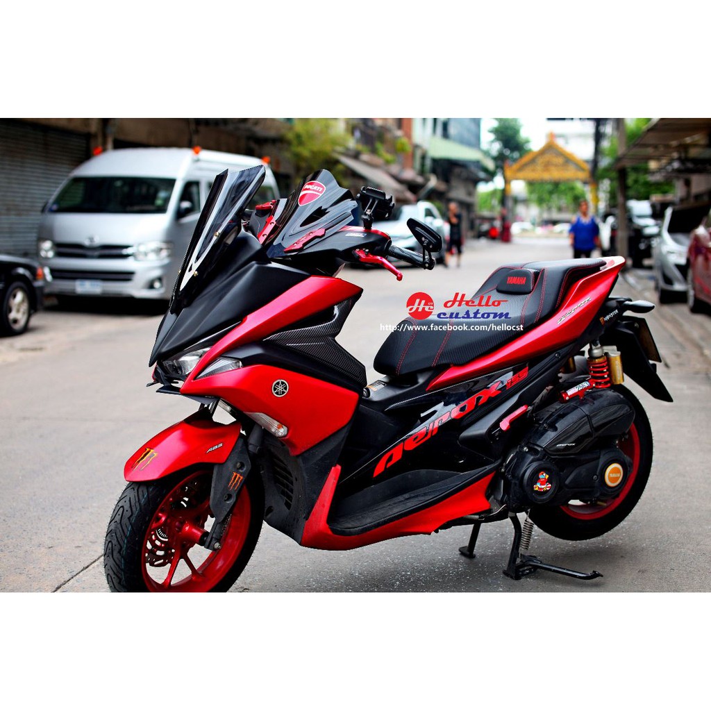 กระเป๋าเก็บของ AEROX 2016-2020 ลายเคฟล่า