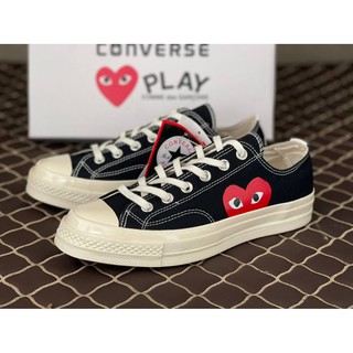 รองเท้า Converse JACK Play สีดำ รองเท้าผ้าใบ รองเท้าแฟชั่น