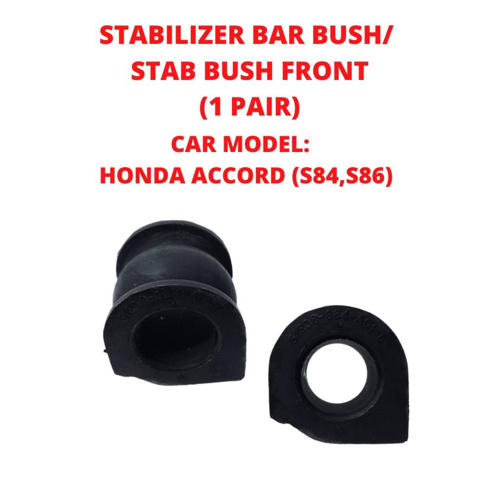 [1PAIR] STABILIZER BAR BUSH / STAB BUSH FRONT HONDA ACCORD S84,S86