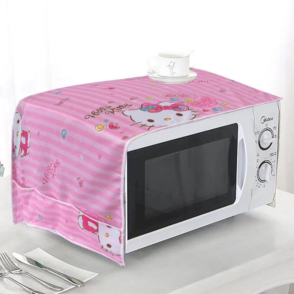 Seasonshop ผ้าคลุม ไมโครเวฟ กันฝุ่น ขนาด 35 x 100 ซม. โดราเอม่อน ลายการ์ตูน น่ารัก พร้อมช่องใส่ของ - รูปที่ 6