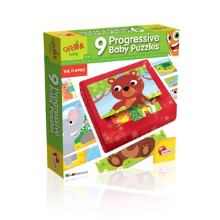 Lisciani CAROTINA Baby Progressive Puzzle Puppies