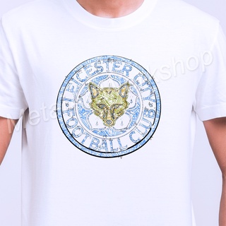 เสื้อยืด ตราสโมสร Leicester City เลสเตอร์ ซิตี้ ลายเส้นปากกาสีเมจิก ภาพวาดสเก็ตช์สามารถปรับแต่งได้