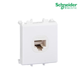 Schneider Electric | F50RJ8M6_WE | เต้ารับคอมพิวเตอร์ Cat6 ขนาด 1.5 ช่อง รุ่น S-Flexi เอส-เฟล็กซี่ สั่งซื้อได้ที่ PlugOn