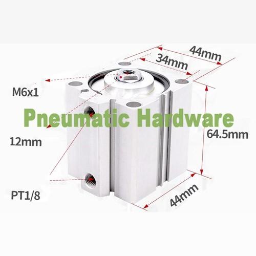 กระบอกลมบางขนาดกะทัดรัดนิวเมติก SDA 32x40 SD 32 x 40 SDA32*40 KK98