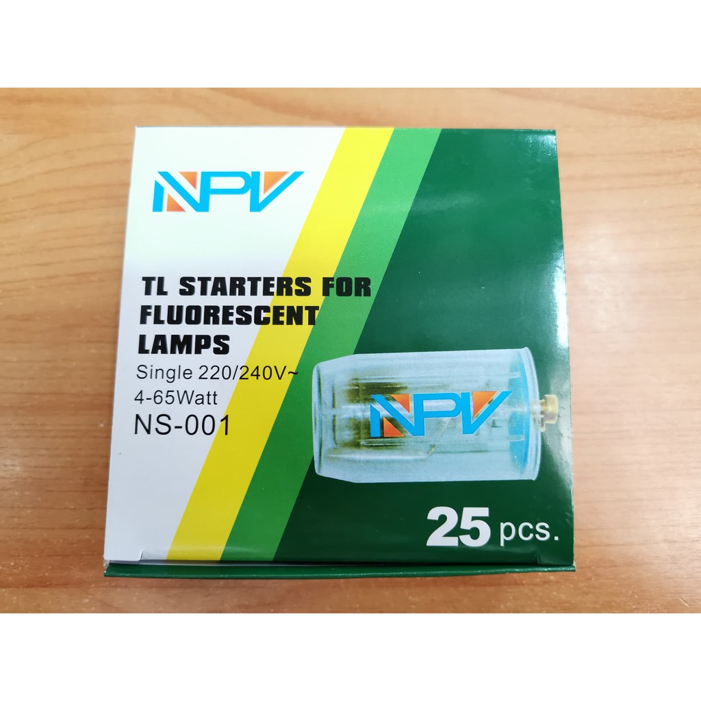 สตาร์ทเตอร์ NPV (ตัวละ5บาท ขายยกกล่อง25ตัว)