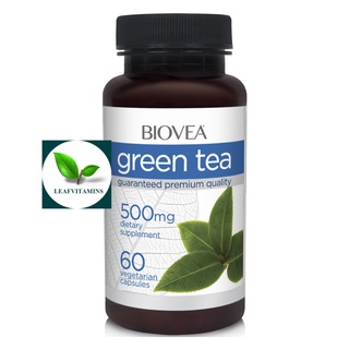 BIOVEA GREEN TEA 500 mg / 60 Vegetarian Capsules