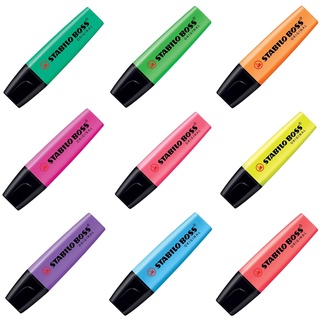 STABILO Boss Highlighter ปากกาไฮไลท์ ปากกาเน้นข้อความ สตาบิโล บอส 70/31