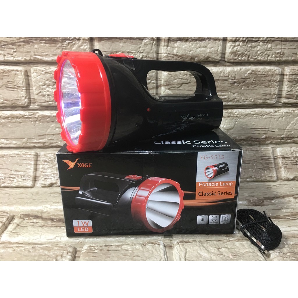 ไฟฉาย LED 1 ดวง 1W ไฟฉาย YAGE YG-5515 ราคาถูก รูปที่ 5