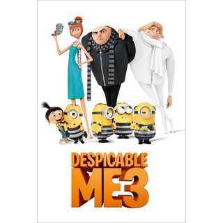 โปสเตอร์หนัง Minions มินเนี่ยน ภาพยนตร์แอนิเมชั่น Movie Poster ภาพติดผนัง ตกแต่งบ้าน รูปติดห้อง ของสะสม ร้านคนไทย