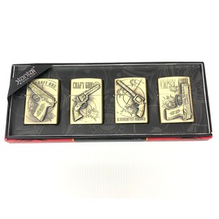 ไฟแช็คน้ำมันสไตล์ซิปโป้ Zippo เซ็ตละ 4 ชิ้น  No8