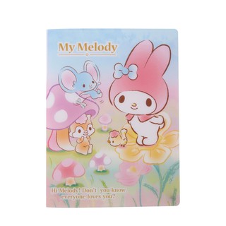 SANRIO แฟ้มใส่เอกสาร My Melody 30 ช่อง แฟ้ม เครื่องเขียน