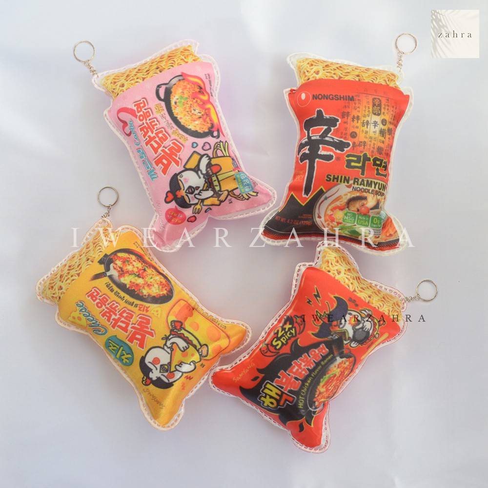 พวงกุญแจ GANTUNGAN Samyang - หมอนนุ่มขนาดเล็ก Samyang
