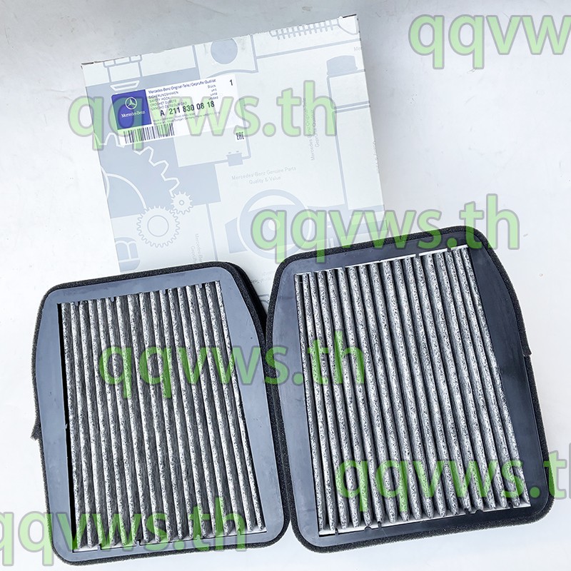 BENZ cabin filter กรองเครื่องปรับอากาศ W211 S211 E320 CDI CLK E350 E550 E55 E63 AMG benz กรองเครื่องปรับอากาศ Air Conditioning Filter
