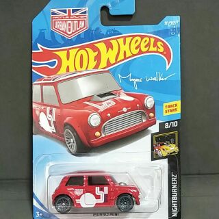 รถเหล็ก Hot wheels MORRIS MINI สีแดง (ib35)