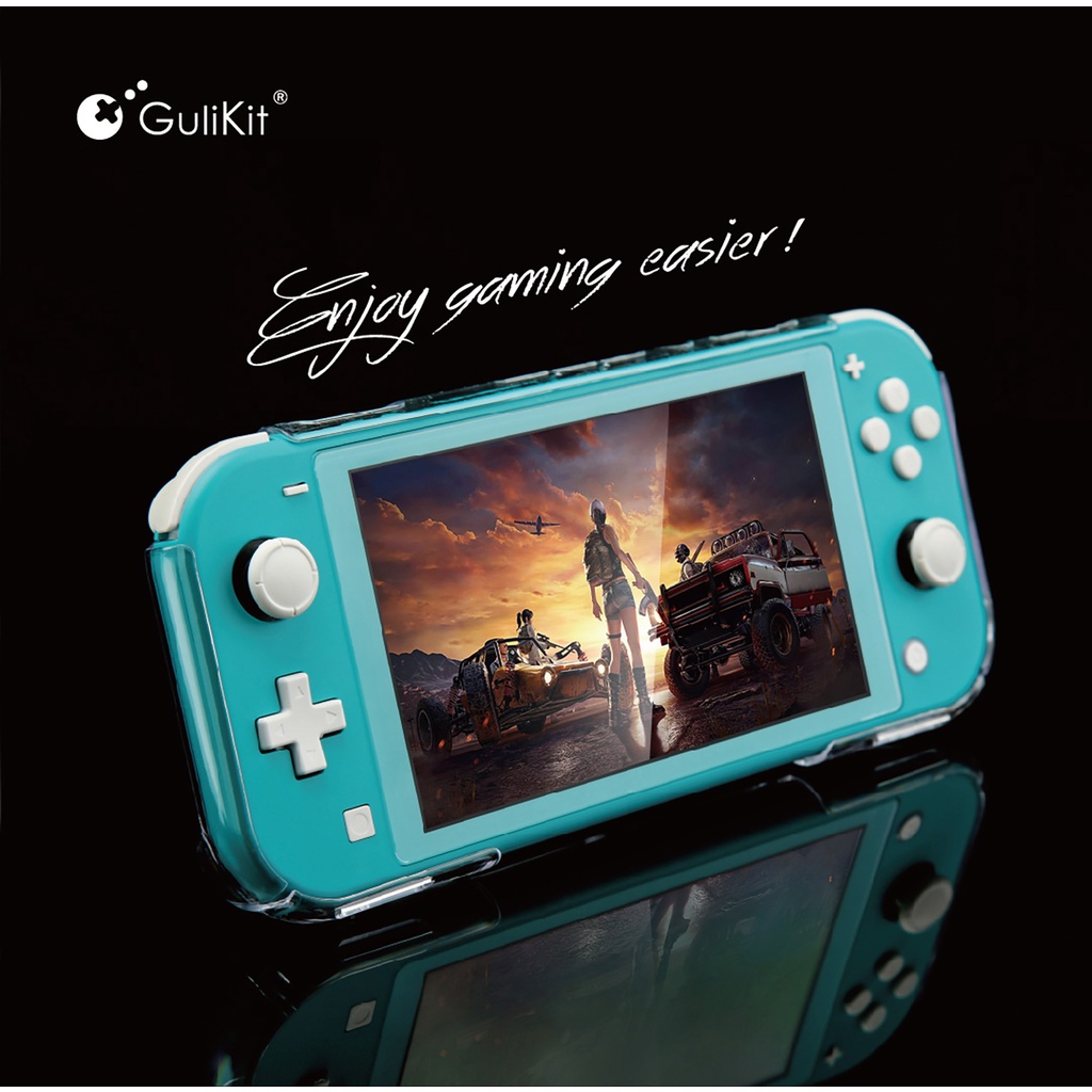 Gulikit NS16 เคสคริสตัล สําหรับ Nintendo Switch Lite ซิลิโคนนิ่ม เคสป้องกัน สําหรับ Switch Lite มือถือ เกมคอนโซล