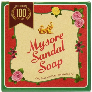 Mysore Sandal Soap สบู่น้ำมันเเก่นจันทร์ ผิวใส ลดกลิ่นตัว