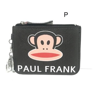 PAUL FRANK BB กระเป๋าใส่บัตร และ ช่องใส่บัตร ใส่แบงค์ มีซิป ก้ามปู ห่วง เอนกประสงค์ ลาย PAUL FRANK BB สวยงาม   8118 SHOP