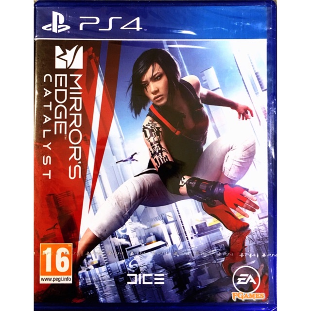 PS4 Mirror's Edge Catalyst ( Zone 2  )( English ) แผ่นเกม ของแท้ มือ1 มือหนึ่ง ของใหม่ ในซีล แผ่นเกมส์