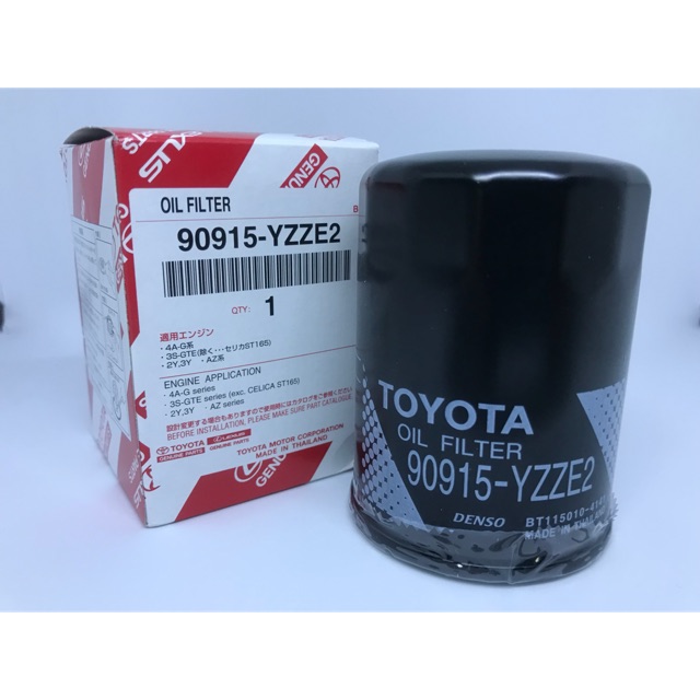 กรองน้ำมันเครื่องโตโยต้า 90915-YZZE2