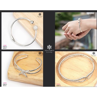 Silvery by Ar-Kang สร้อยข้อมือเงินแท้925% แฟนชั่นสุดเก๋ สุดปัง 🔥🔥