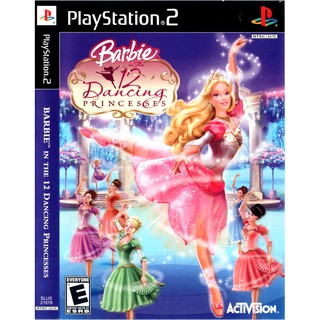 แผ่นเกมส์ Barbie in The 12 Dancing Princesses PS2 Playstation2 คุณภาพสูง ราคาถูก