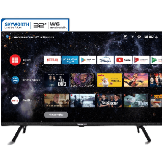 โปรโมชั่น : SKYWORTH 32 นิ้ว รุ่น 32W6 Android 11 HD Dolby Digital Plus Dolby Audio  Google Assistant