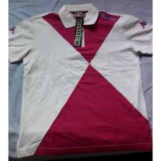 เสื้อโปโลแท้100%Kappa size SMALL  CHAINAT FC. สวยมากขอบอก สินค้าใหม่มทอ1ใหม่เอี่ยม