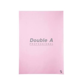 สมุดรายงาน A4 70 แกรม ชมพู Double A