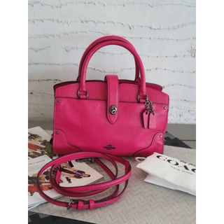 COACH MERCER SATCHEL 24 สีชมพู ลดราคาพิเศษ ของแท้100%