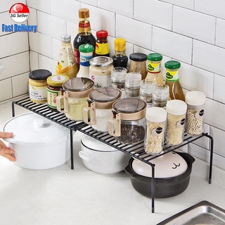 [READY STOCK]Metal Storage Rack Kitchen Stock Stand