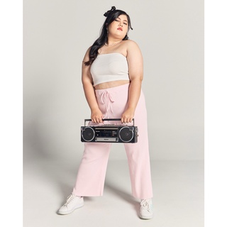 TASTY PANTS IN BABY PINK PLUSSIZE