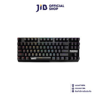 SIGNO KEYBOARD (คีย์บอร์ด) KB-718 INDIGO TKL (MINI RGB LED) (RED OPTICAL SWITCH) (EN/TH)