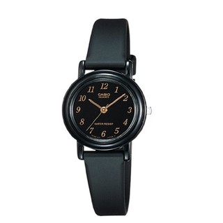 Casio Standard นาฬิกาข้อมือผู้หญิง สีดำ สายเรซิ่น รุ่น LQ-139AMV-1LDF