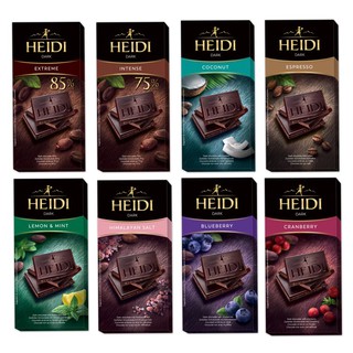 [ซื้อ 1แถม1 ทุกรสชาติ] Heidi Chocolate ไฮดี้ ช๊อคโกแลตเกรดพรีเมี่ยม สัญชาติโรมาเนีย (สินค้ามีจำนวนจำกัด)
