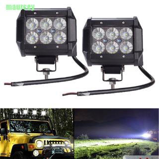 ma โคมไฟตัดหมอก 18 w led 4 wd offroad atv suv ot สําหรับ jeep