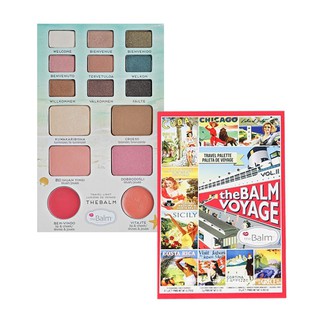 The Balm Voyage Vol.2 อายแชโดว์ 9 สี บลัชออน 2 สี  พร้อมกระจกภายในเซ็ทนี้คือครบทั้งตาแก้มปาก แพคเกจพกพาสะดวก