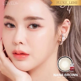 คอนแทคเลนส์ 💗Nana brown , gray💗 (ขนาดโต) lovelyplus ใส่สบาย เลนส์กรองแสง ของแท้✅ Made in Korea 🇰🇷