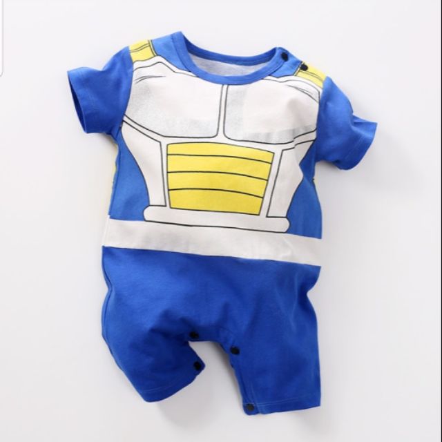 พร้อมส่งที่ไทยจ้า ชุดบอดี้สูทเบจิต้า Vegeta Dragon Ball Z Baby Romper สำหรับเด็กแรกเกิดถึงสองขวบ