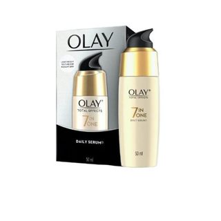 Olay Total Effects 7in1 Serum เซรั่มโอเลย์ สูตรชะลอริ้วรอย ช่วยฟื้นฟูผิว 50 มล.