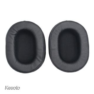 1 Pair Headphones Ear Pad Cushion for Audio-technica MSR7 M50X M20 M40 Black