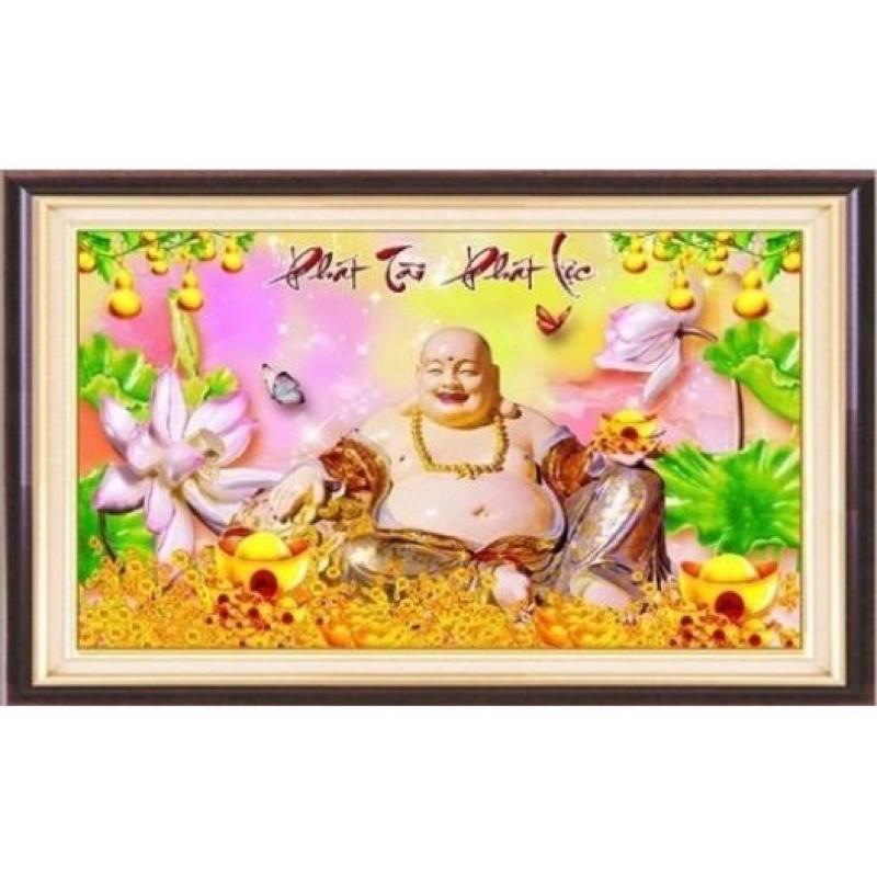 DIAMOND PAINTING Maitreya Buddha พัท Tai พัทธ์ Loc 3D VS180 - ยังไม่ติด