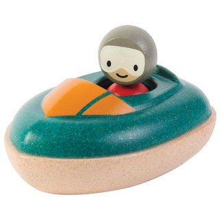 PlanToys 5667 Speed Boat ของเล่นไม้ เรือด่วน ของเล่นเสริมพัฒนาการ ของเล่นสำหรับเด็ก  3 ขวบ